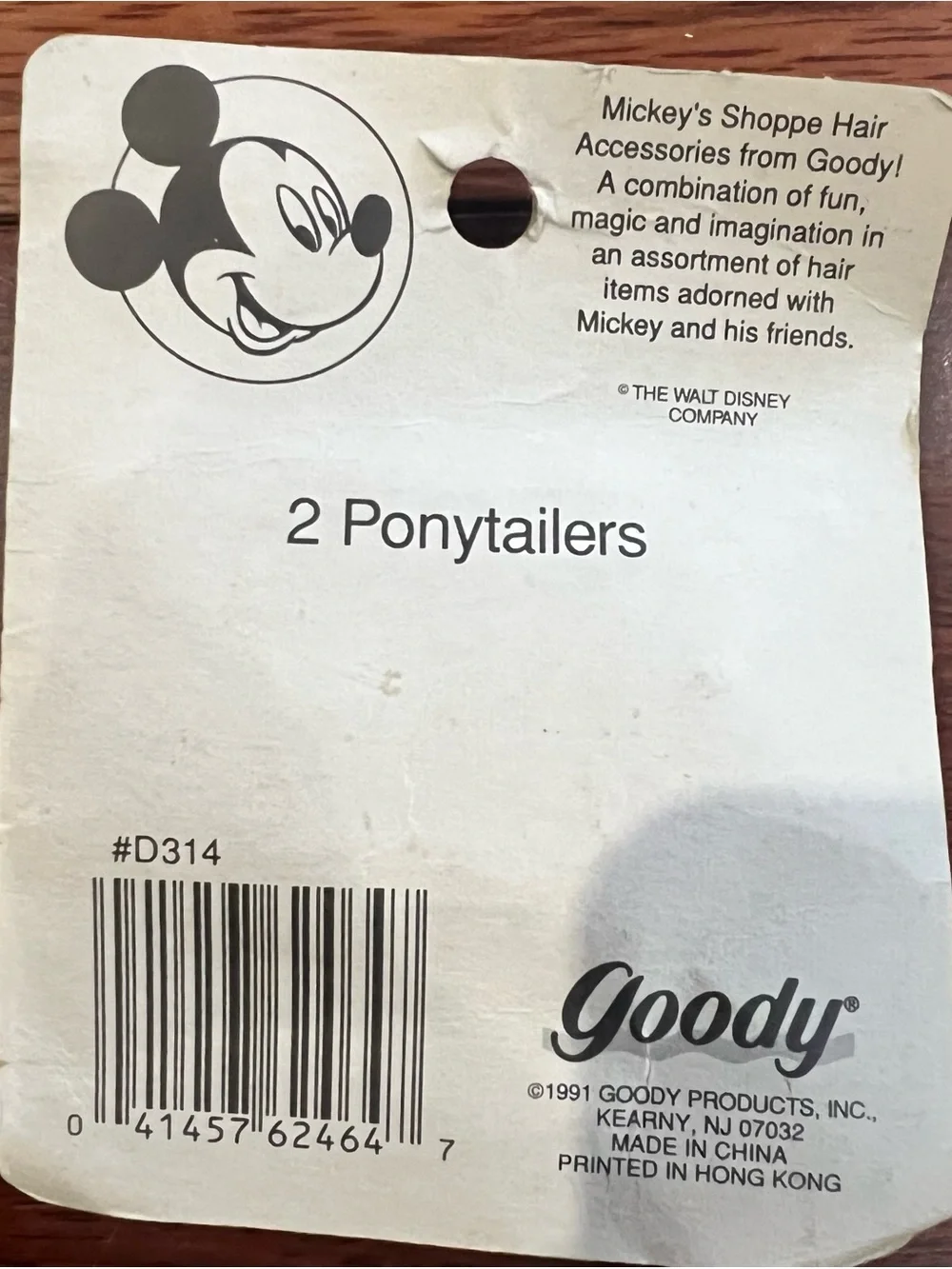 Vintage Minnie Mouse Goody Ponytailers-1991